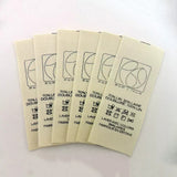 Natural 100% Cotton Twill Printed Labels (100-1000pcs)