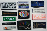 Custom Logo Professional Multi-Color Damask Woven Clothing Sewing Labels