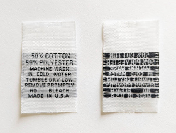 Polyester Woven Labels For Garments
